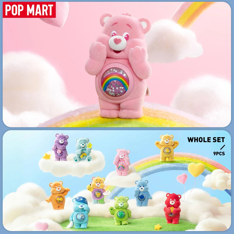 POP MART Care Bears Colorful Hugs Series Figures Blind Box Mystery Box 1PC/9PCS POPMART Blind Box