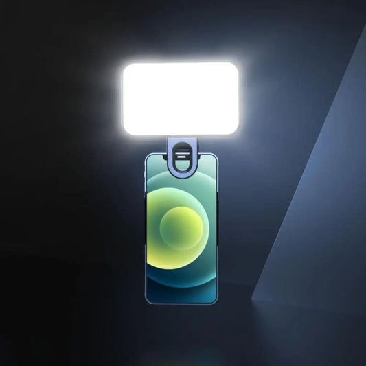 Pocket LED Selfie Light For IPhone, IPad, Mobile Phone, Laptop, Clip Flash Fill Video Photo Ringlight Photography Lamp